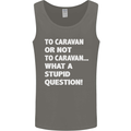 Caranan or Not to? What a Stupid Question Mens Vest Tank Top Charcoal