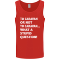 Caranan or Not to? What a Stupid Question Mens Vest Tank Top Red
