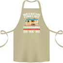 Caravan Weekend Forecast Caravanning Cotton Apron 100% Organic Khaki