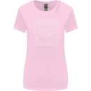 Carp Lines Fishing Fisherman Fish Angling Womens Wider Cut T-Shirt Light Pink