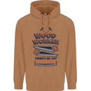 Carpenter Woodworker No App For That Mens 80% Cotton Hoodie Caramel Latte