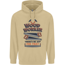 Carpenter Woodworker No App For That Mens 80% Cotton Hoodie Sand