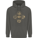 Celestial Elements Astrology Star Sign Childrens Kids Hoodie Storm Grey