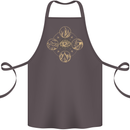 Celestial Elements Astrology Star Sign Cotton Apron 100% Organic Dark Grey