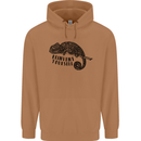 Chameleon Reinvent Yourself Mens 80% Cotton Hoodie Caramel Latte