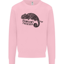 Chameleon Reinvent Yourself Mens Sweatshirt Jumper Light Pink