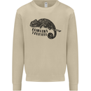 Chameleon Reinvent Yourself Mens Sweatshirt Jumper Sand