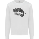 Chameleon Reinvent Yourself Mens Sweatshirt Jumper White