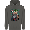 Charles Darwin Evolution Atheist Atheism Childrens Kids Hoodie Storm Grey