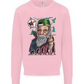 Charles Darwin Evolution Atheist Atheism Kids Sweatshirt Jumper Light Pink