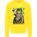 Charles Darwin Evolution Atheist Atheism Kids Sweatshirt Jumper Yellow