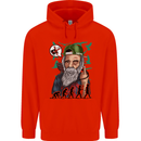 Charles Darwin Evolution Atheist Atheism Mens 80% Cotton Hoodie Bright Red