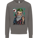 Charles Darwin Evolution Atheist Atheism Mens Sweatshirt Jumper Charcoal