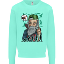 Charles Darwin Evolution Atheist Atheism Mens Sweatshirt Jumper Peppermint