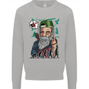 Charles Darwin Evolution Atheist Atheism Mens Sweatshirt Jumper Sports Grey