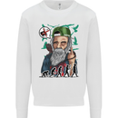 Charles Darwin Evolution Atheist Atheism Mens Sweatshirt Jumper White