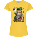 Charles Darwin Evolution Atheist Atheism Womens Petite Cut T-Shirt Yellow