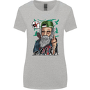 Charles Darwin Evolution Atheist Atheism Womens Wider Cut T-Shirt Sports Grey