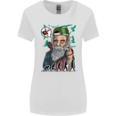 Charles Darwin Evolution Atheist Atheism Womens Wider Cut T-Shirt White