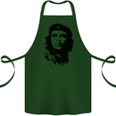 Che Guevara Silhouette Cotton Apron 100% Organic Forest Green