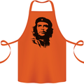 Che Guevara Silhouette Cotton Apron 100% Organic Orange