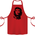 Che Guevara Silhouette Cotton Apron 100% Organic Red