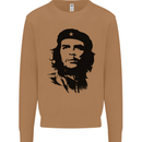 Che Guevara Silhouette Mens Sweatshirt Jumper Caramel Latte