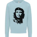 Che Guevara Silhouette Mens Sweatshirt Jumper Light Blue