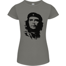 Che Guevara Silhouette Womens Petite Cut T-Shirt Charcoal