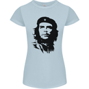 Che Guevara Silhouette Womens Petite Cut T-Shirt Light Blue