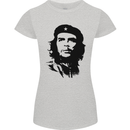 Che Guevara Silhouette Womens Petite Cut T-Shirt Sports Grey