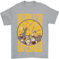 Chess Battlefield Funny Mens T-Shirt Cotton Gildan Sports Grey