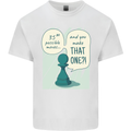 Chess Moves Funny Kids T-Shirt Childrens White