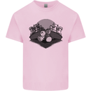 Chess Pieces Player Playing Mens Cotton T-Shirt Tee Top Light Pink