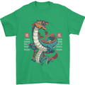 Chinese Zodiac Shengxiao Year of the Dragon Mens T-Shirt Cotton Gildan Irish Green
