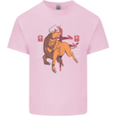 Chinese Zodiac Shengxiao Year of the Ox Mens Cotton T-Shirt Tee Top Light Pink