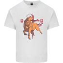 Chinese Zodiac Shengxiao Year of the Ox Mens Cotton T-Shirt Tee Top White