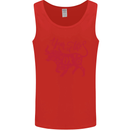 Chinese Zodiac Shengxiao Year of the Ox Mens Vest Tank Top Red