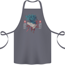 Chinese Zodiac Year of the Rooster Cotton Apron 100% Organic Steel