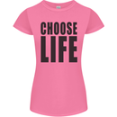 Choose Life Fancy Dress Outfit Costume Womens Petite Cut T-Shirt Azalea