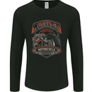 Choppers Forever Biker Motorcycle Motorbike Mens Long Sleeve T-Shirt Black