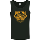 Choppers Legend Motorcycle Motorbike Biker Mens Vest Tank Top Black