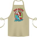 Christmas Bad Santa Funny Xmas Cotton Apron 100% Organic Khaki