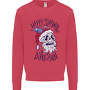 Christmas Bah Humbug Skull Scrouge Mens Sweatshirt Jumper Heliconia