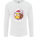 Christmas Bee Merry Funny Novelty Mens Long Sleeve T-Shirt White