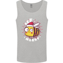 Christmas Bee Merry Funny Novelty Mens Vest Tank Top Sports Grey