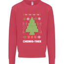 Christmas Chemistry Tree Funny Xmas Science Mens Sweatshirt Jumper Heliconia