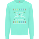 Christmas LGBT Oh Deer I'm Queer Gay Pride Mens Sweatshirt Jumper Peppermint
