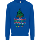 Christmas Movie Where's the Tyrenol? Mens Sweatshirt Jumper Royal Blue