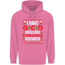 Christmas OCD Funny Xmas Mens 80% Cotton Hoodie Azelea